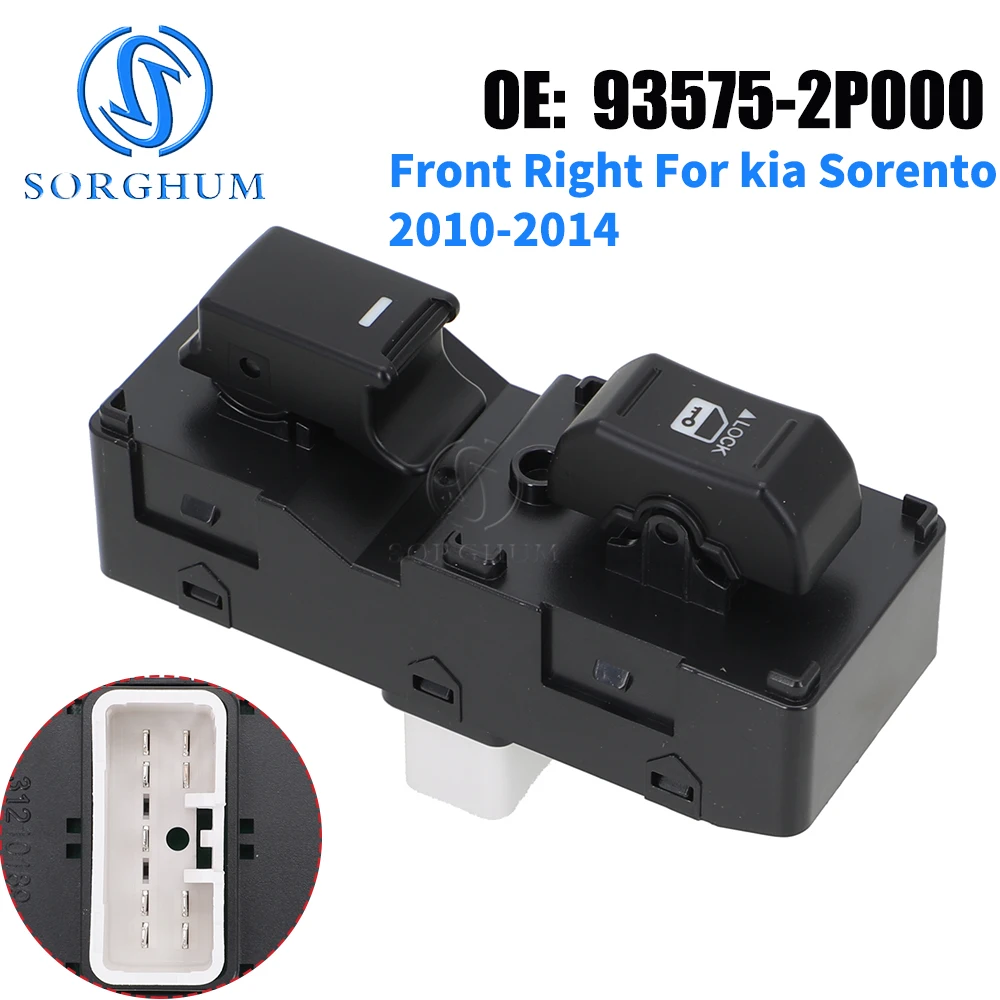 Smart Light Switch - Front Right Electric Power Window Switch