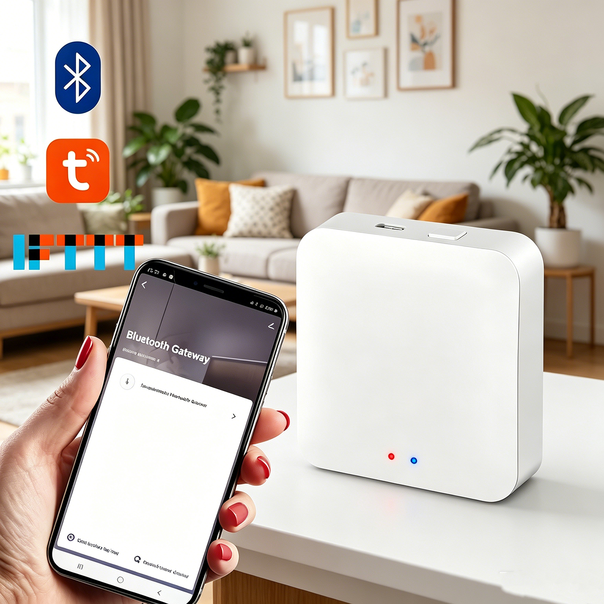 Smart Home Bridge - Tuya ZigBee Multi-mode Gateway Hub Smart