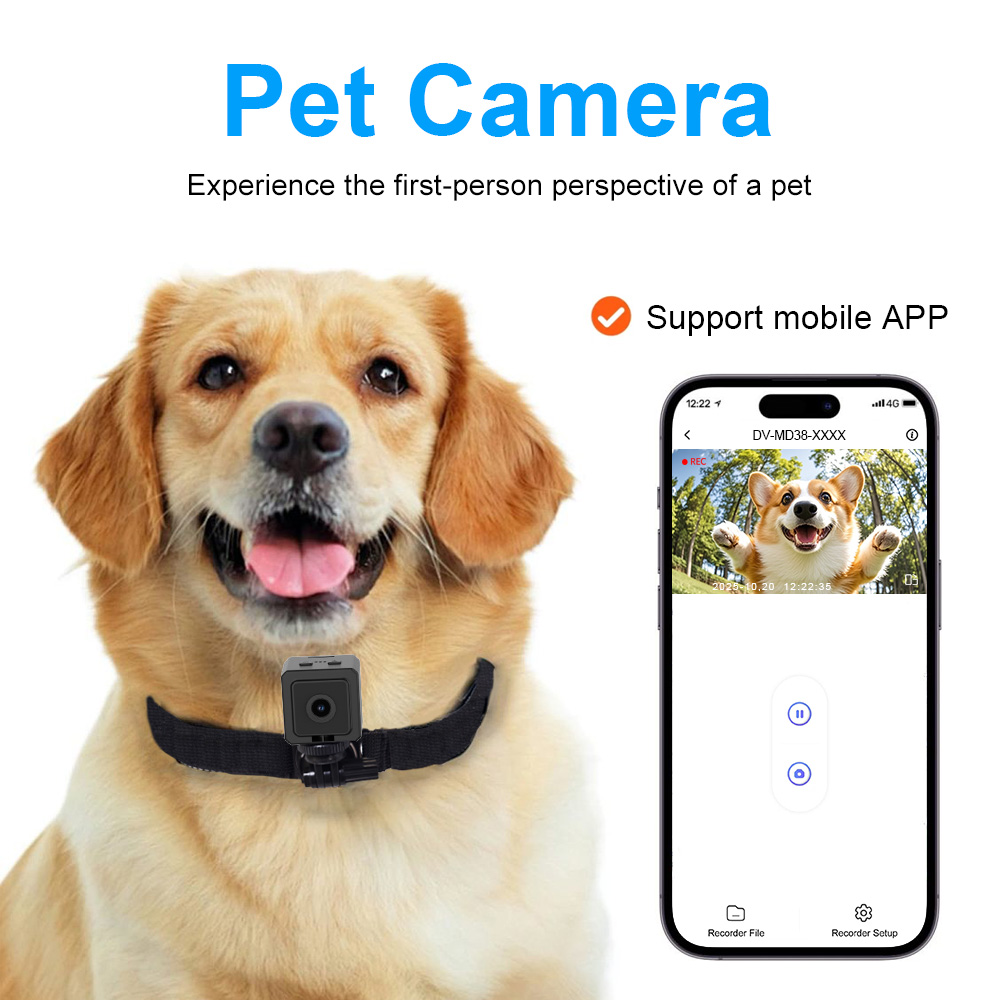 Smart Home Kamera Outdoor - Small Wifi Camera HD 1080P Smart