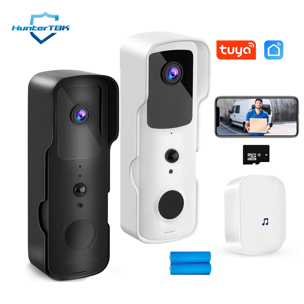Smart Home Video Doorbell Enhanced Security With Smart Doorbell - 1080P WIFI Video Doorbell Tuya Smart