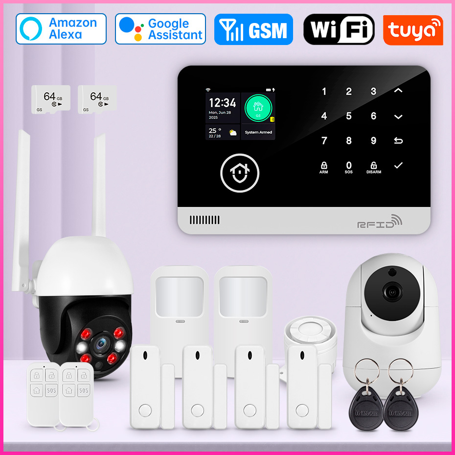 Alarm System for Home Tuya WIF - Smart Home Keyboard incelemesi ve fiyatı
