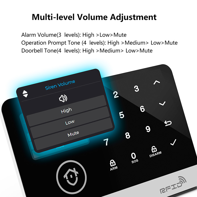 Alarm System for Home Tuya WIF - Smart Home Keyboard incelemesi ve fiyatı