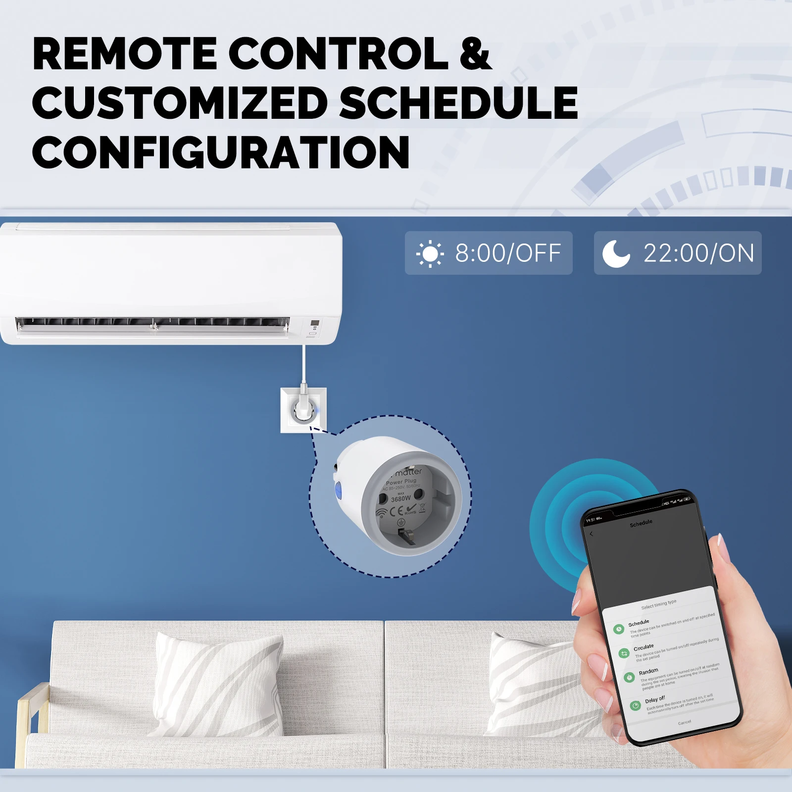 MOES Smart EU/US/UK Plug Matte - Smart Home Apple incelemesi ve fiyatı