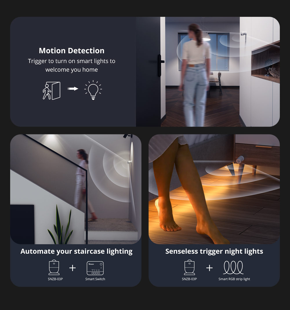 SONOFF SNZB-03P Zigbee Motion  - Smart Home Bridge incelemesi ve fiyatı