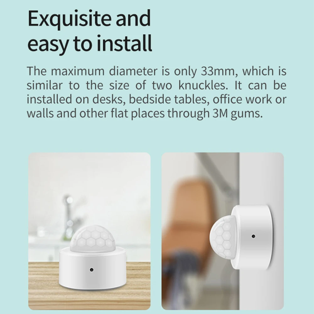Haozee 2 in 1 Zigbee Mini PIR  - Pir Motion Sensor incelemesi ve fiyatı