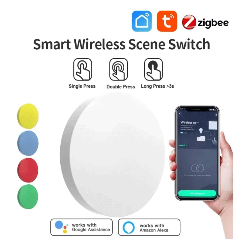 Tuya ZigBee Smart Wireless But - Smart Light Switch incelemesi ve fiyatı