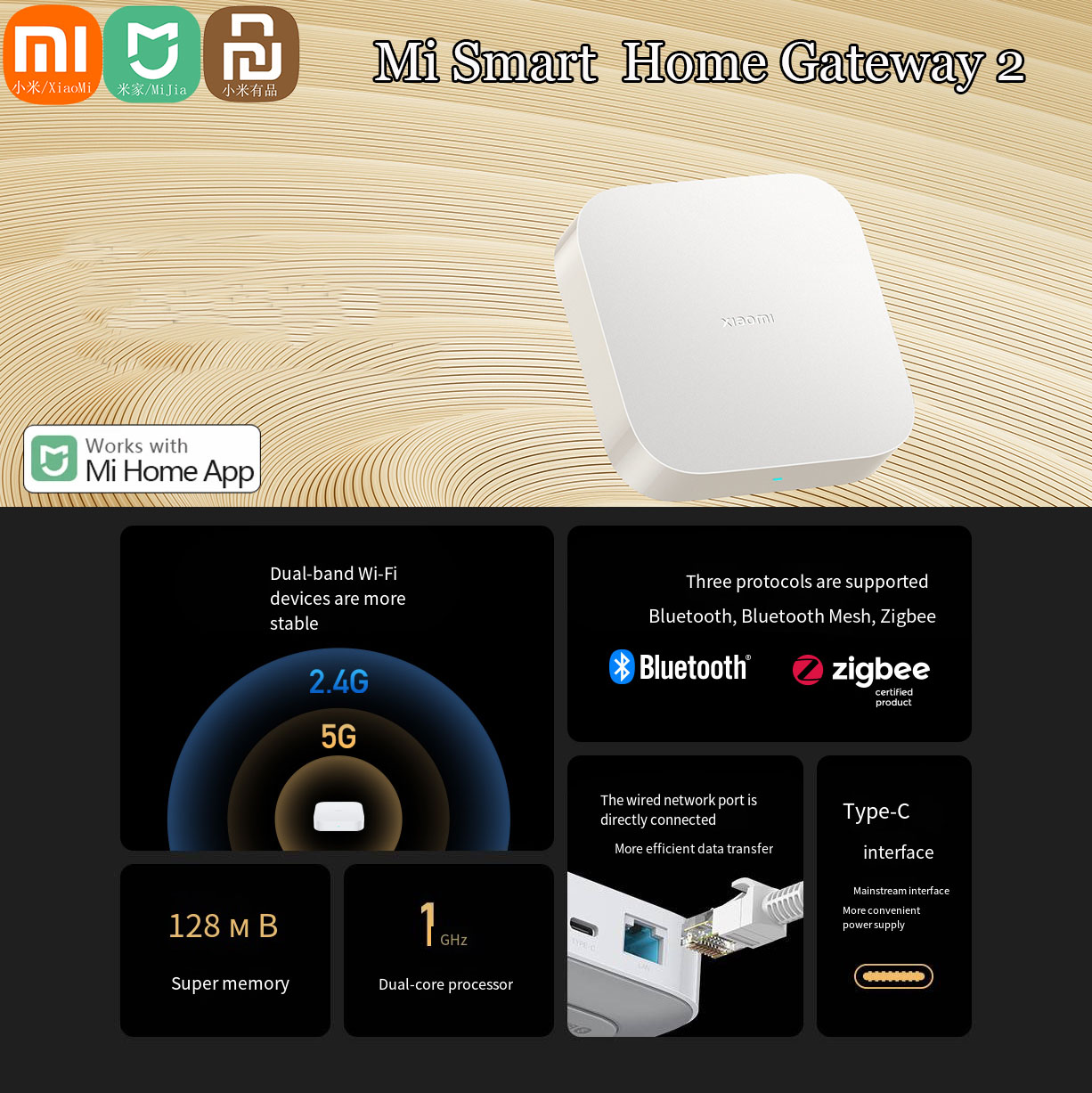 Original Xiaomi Mijia Smart Ho - Smart Home Xiaomi Hub incelemesi ve fiyatı