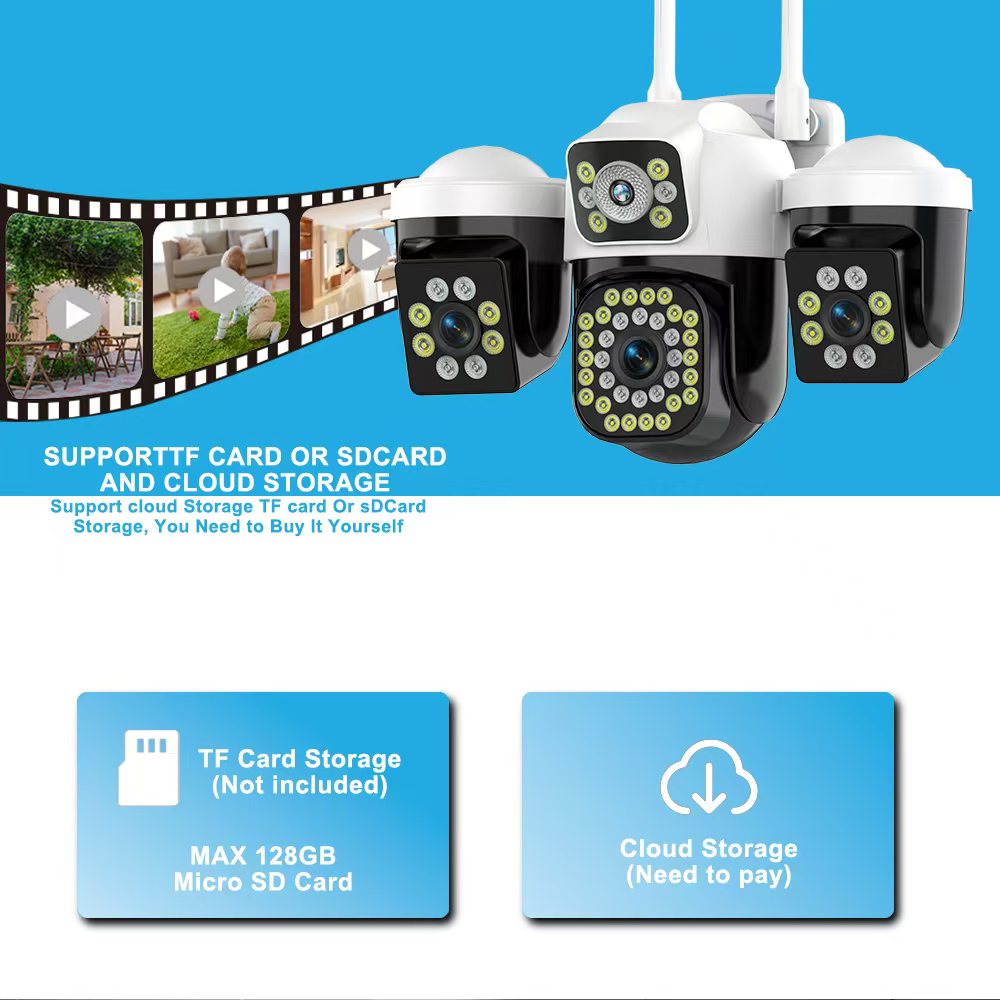 WiFi IP Camera Outdoor 15MP 8K - Smart Home Kamera Outdoor incelemesi ve fiyatı