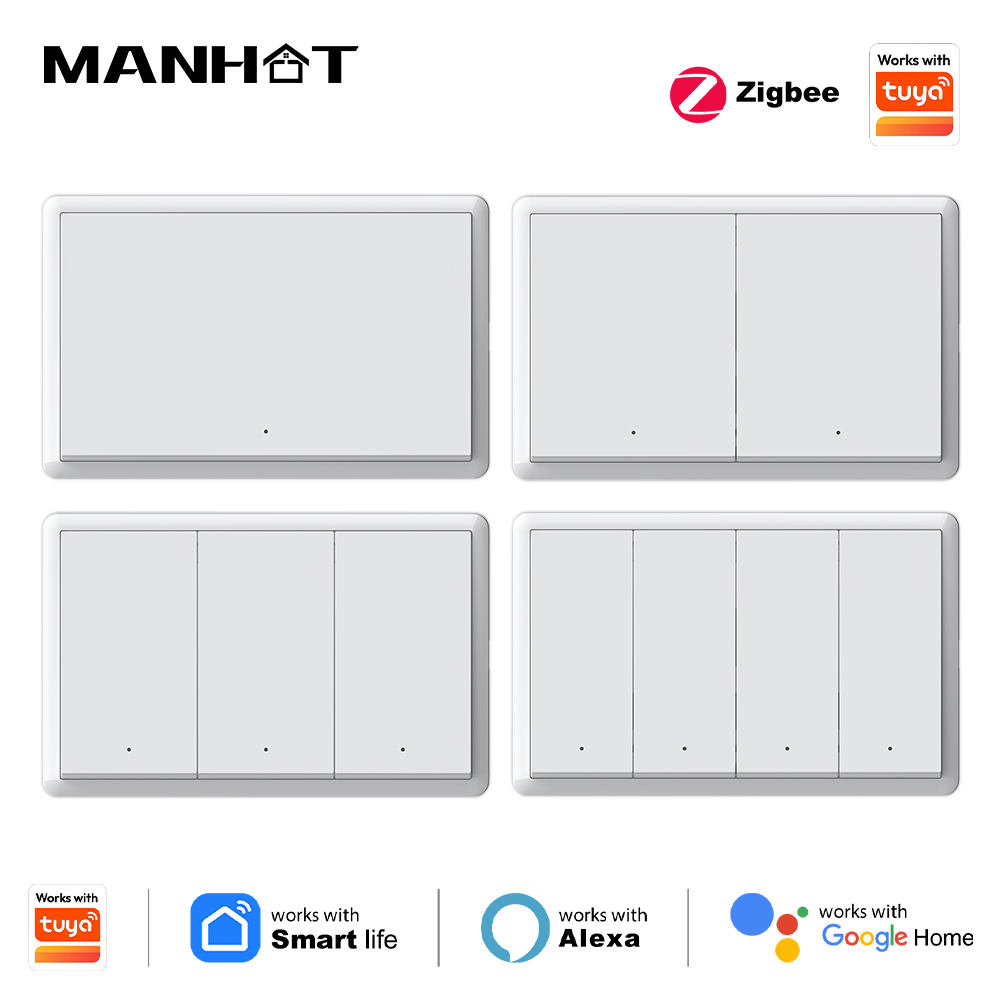Manhot Smart zigbee Switch No  - Smart Light Switch incelemesi ve fiyatı