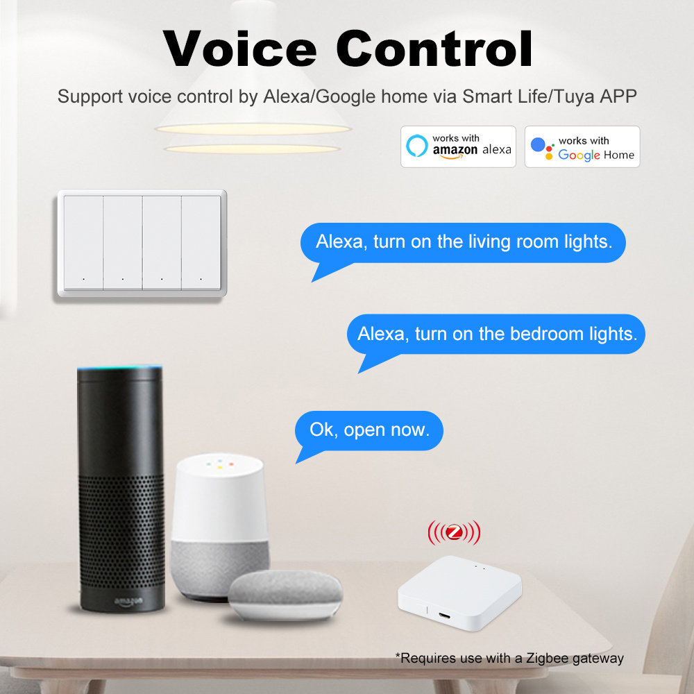 Manhot Smart zigbee Switch No  - Smart Light Switch incelemesi ve fiyatı
