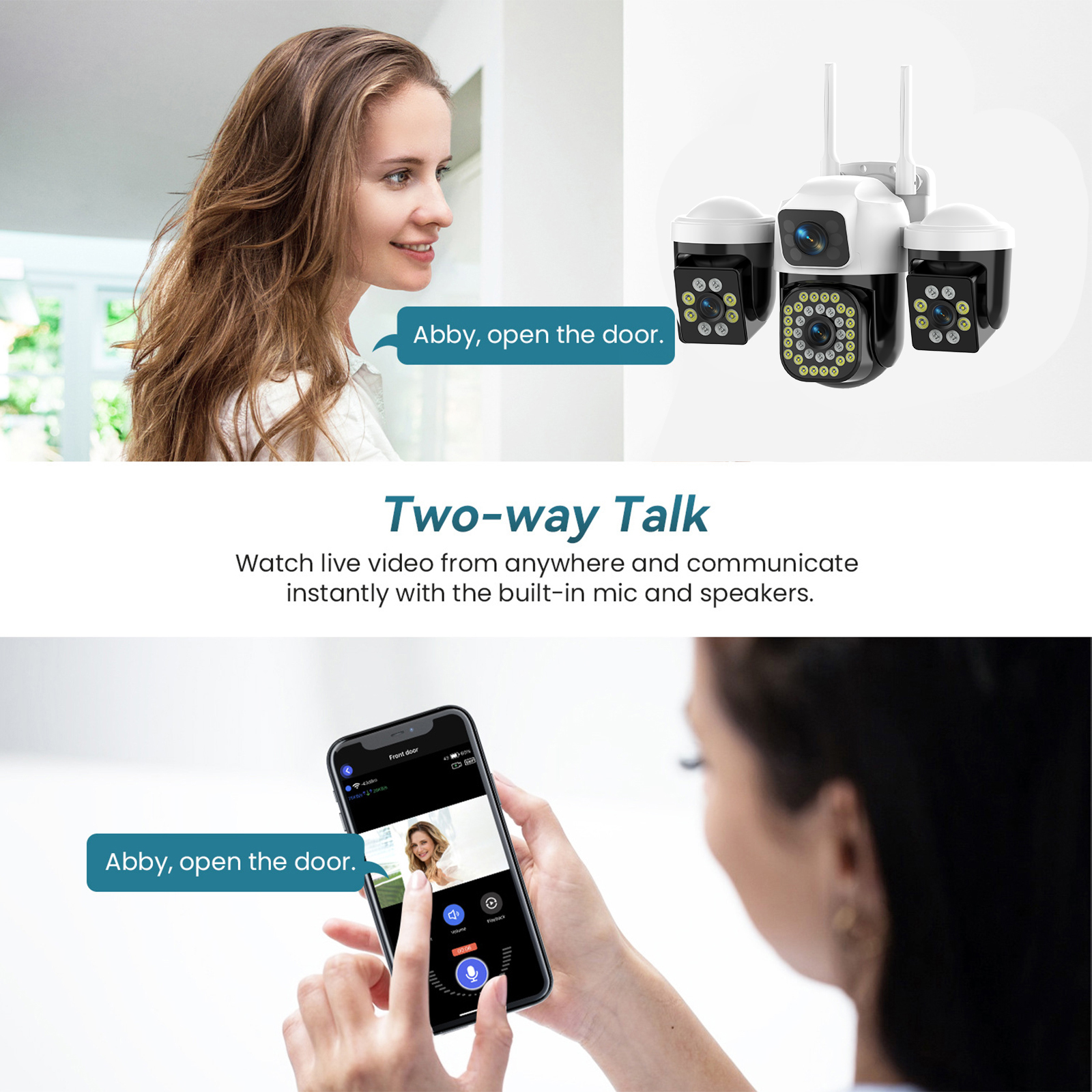 WiFi IP Camera Outdoor 15MP 8K - Smart Home Kamera Outdoor incelemesi ve fiyatı