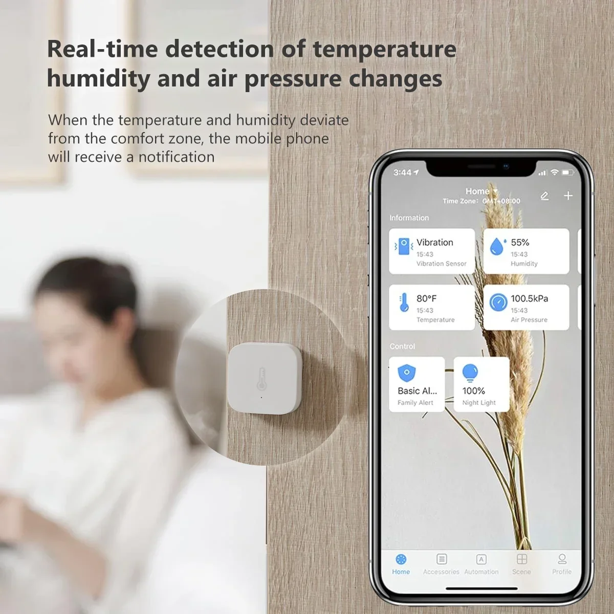 Aqara Temperature Sensor Zigbe - Smart Home Apple incelemesi ve fiyatı