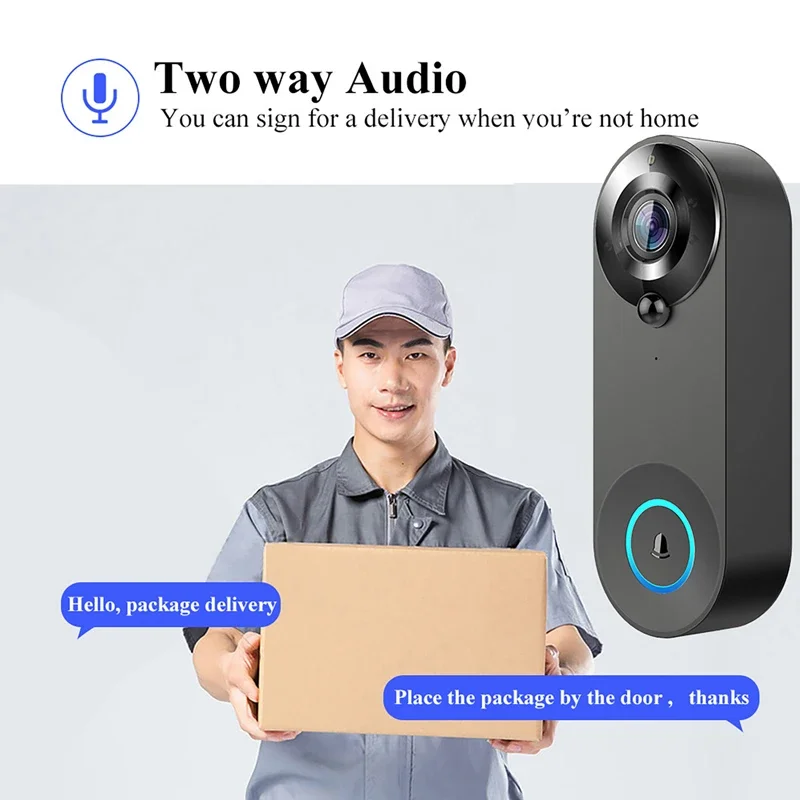 Tuya Video Doorbell Camera 108 - Smart Home Video Doorbell Enhanced Security With Smart Doorbell incelemesi ve fiyatı