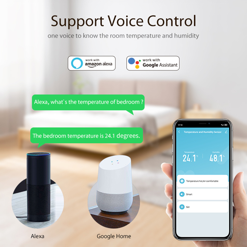Tuya Smart Zigbee Temperature  - Smart Home Apple incelemesi ve fiyatı