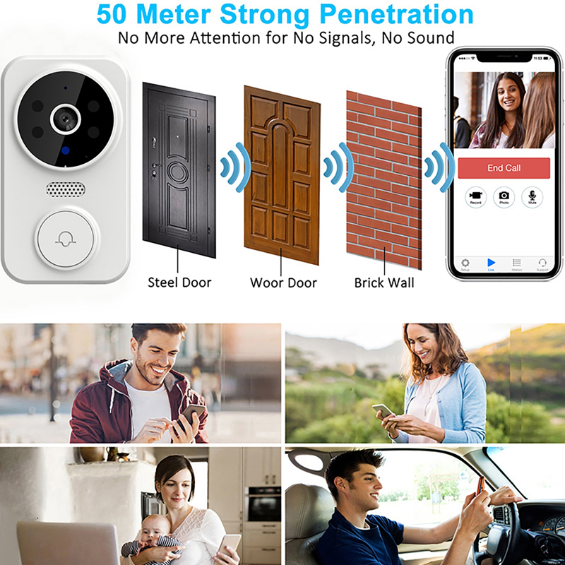 WiFi Smart Video Doorbell Came - Smart Home Video Doorbell Enhanced Security With Smart Doorbell incelemesi ve fiyatı