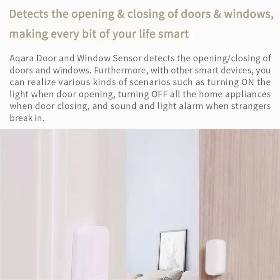 Aqara Door Window Sensor E1 Zi - Smart Home Apple incelemesi ve fiyatı
