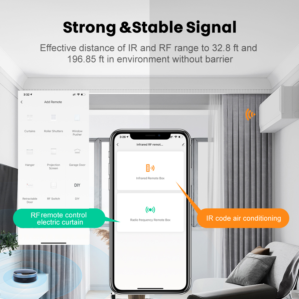 Tuya IR RF 433/315 Universal W - Smart Home Apple incelemesi ve fiyatı