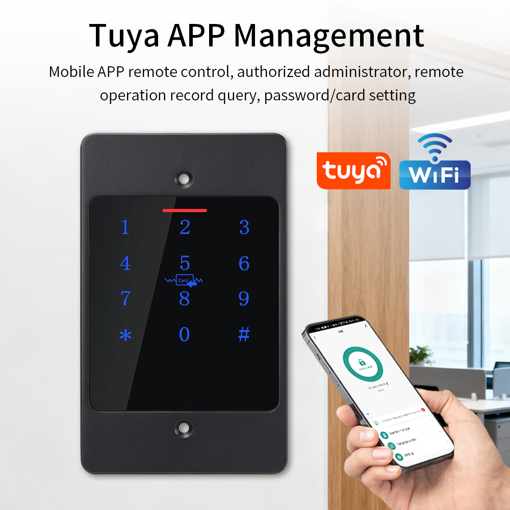 WiFi Tuya Smart Door Lock Keyb - Smart Home Keyboard incelemesi ve fiyatı