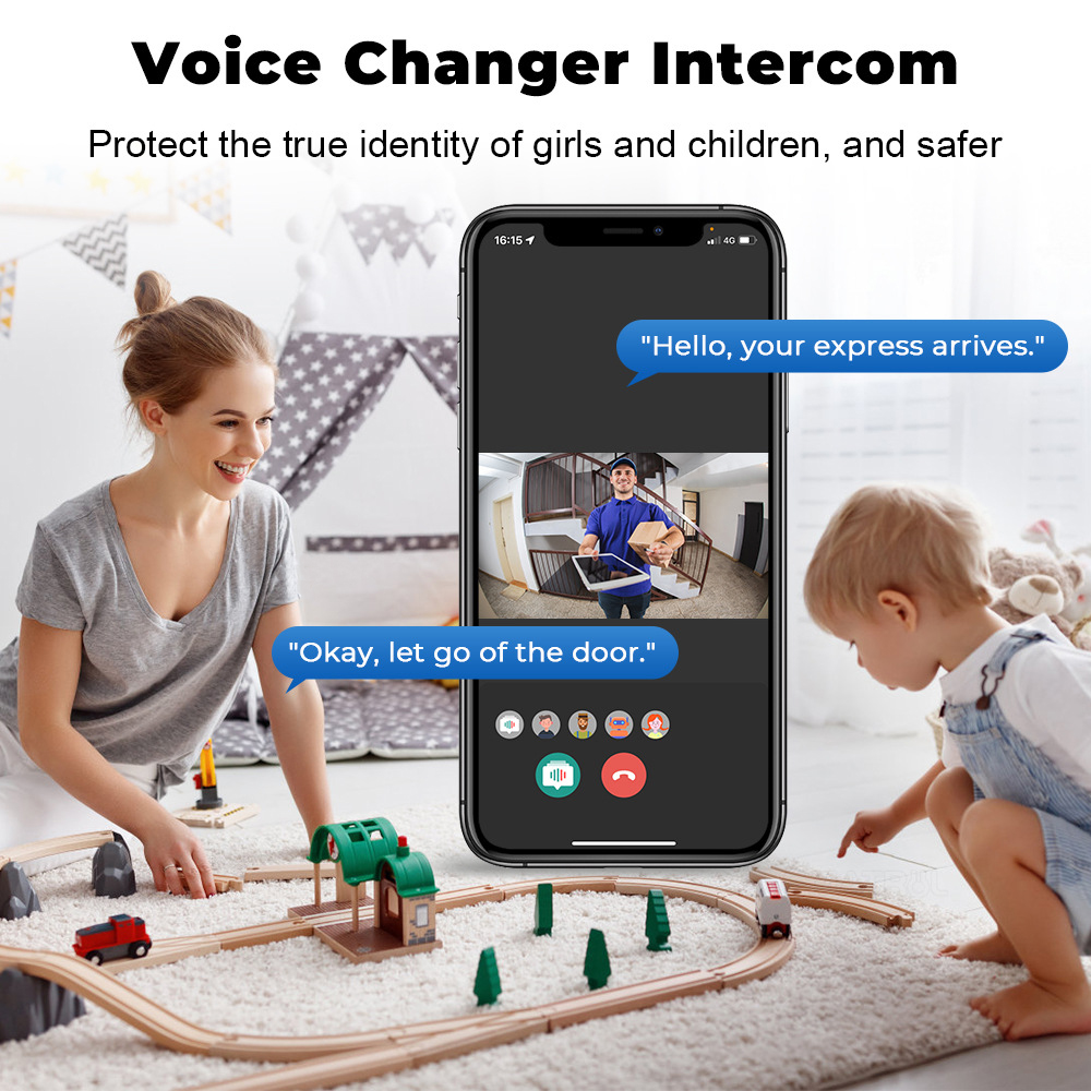 WiFi Video Doorbell Wireless P - Smart Home Video Doorbell Enhanced Security With Smart Doorbell incelemesi ve fiyatı