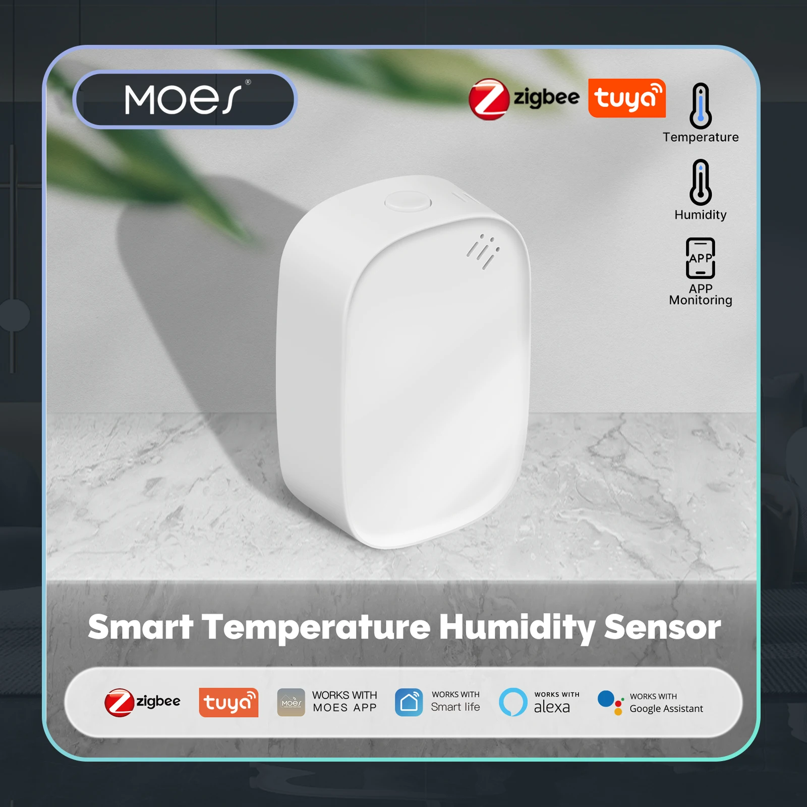 MOES Tuya Zigbee Smart Tempera - Smart Home Design incelemesi ve fiyatı