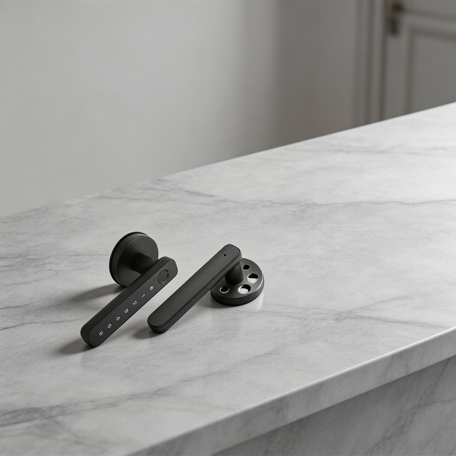 Smart Handle Lock with Fingerp - Smart Home Design incelemesi ve fiyatı