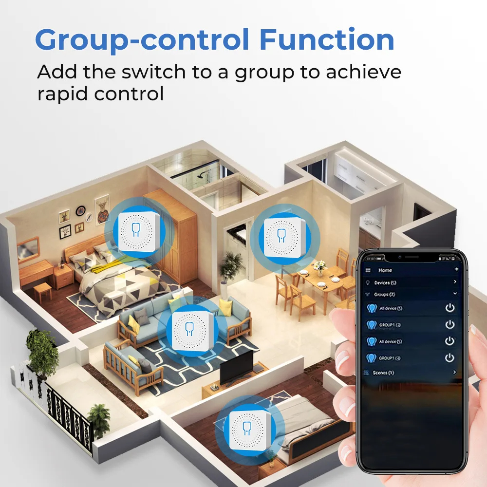 For Tuya Mini Smart WiFi Switc - Smart Light Switch incelemesi ve fiyatı