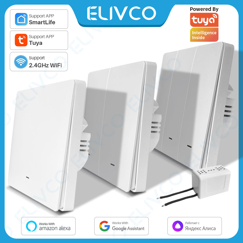 Tuya Wifi Smart Switch No Neut - Smart Light Switch incelemesi ve fiyatı