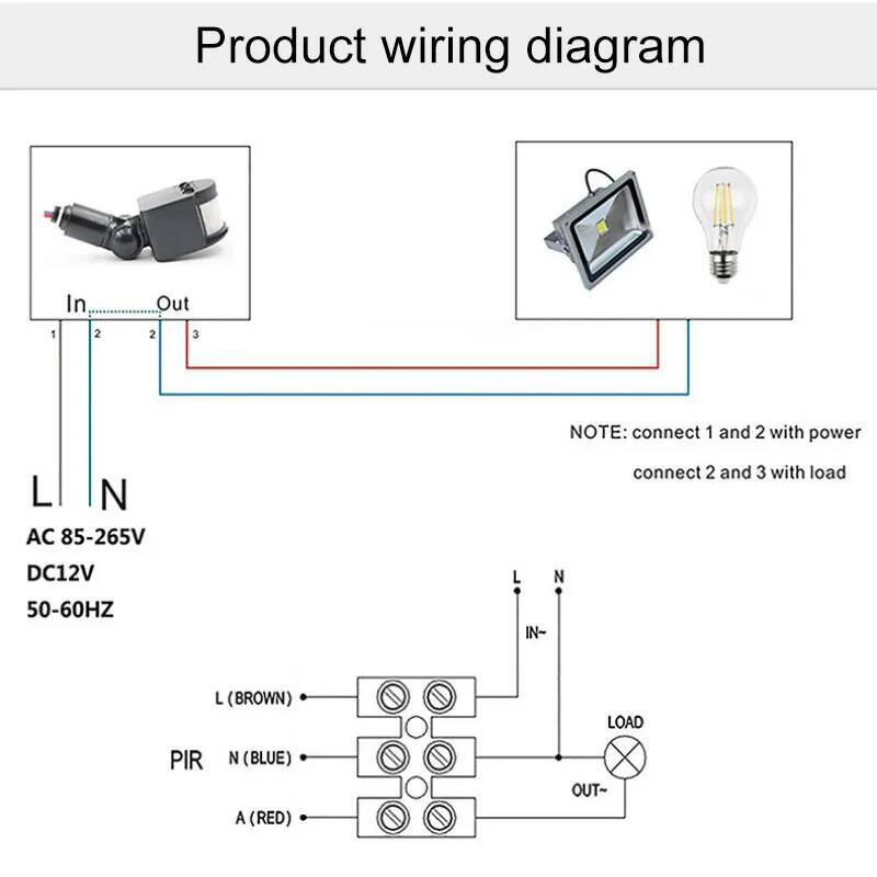 Motion Sensor PIR Switch Light - Pir Motion Sensor incelemesi ve fiyatı