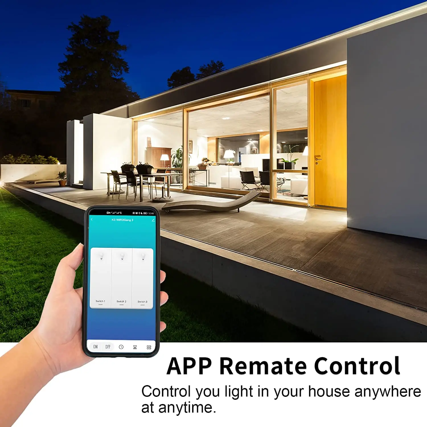 Tuya Wifi EU Smart Switches 1/ - Smart Light Switch incelemesi ve fiyatı