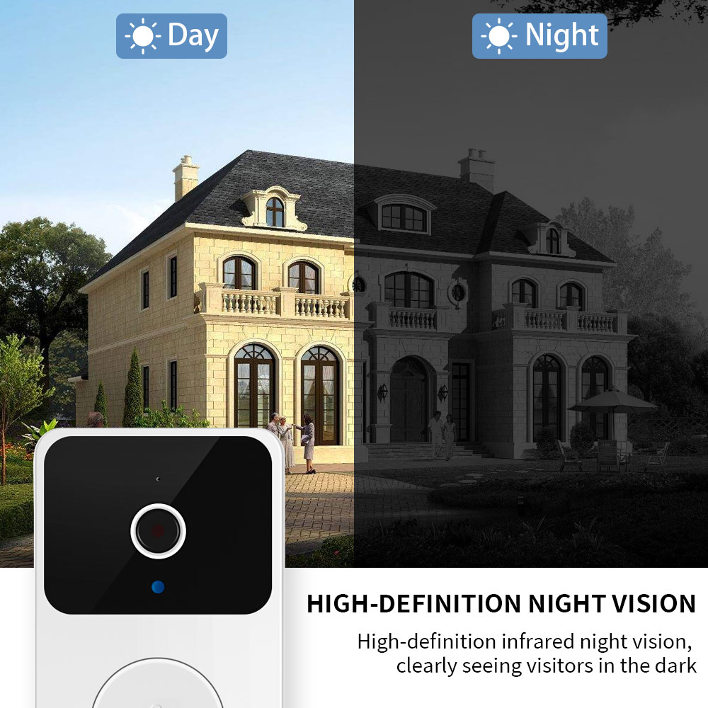 H5 Wireless Smart Video Doorbe - Smart Home Video Doorbell Enhanced Security With Smart Doorbell incelemesi ve fiyatı