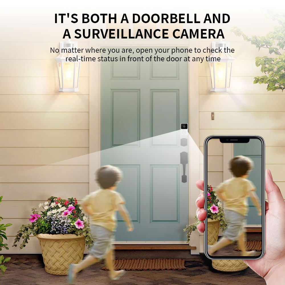 H5 Wireless Smart Video Doorbe - Smart Home Video Doorbell Enhanced Security With Smart Doorbell incelemesi ve fiyatı