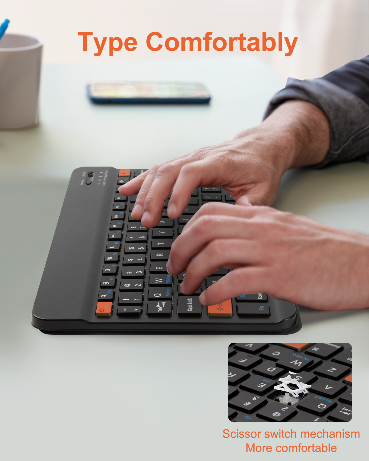 Universal Portable Slim Blueto - Smart Home Keyboard incelemesi ve fiyatı