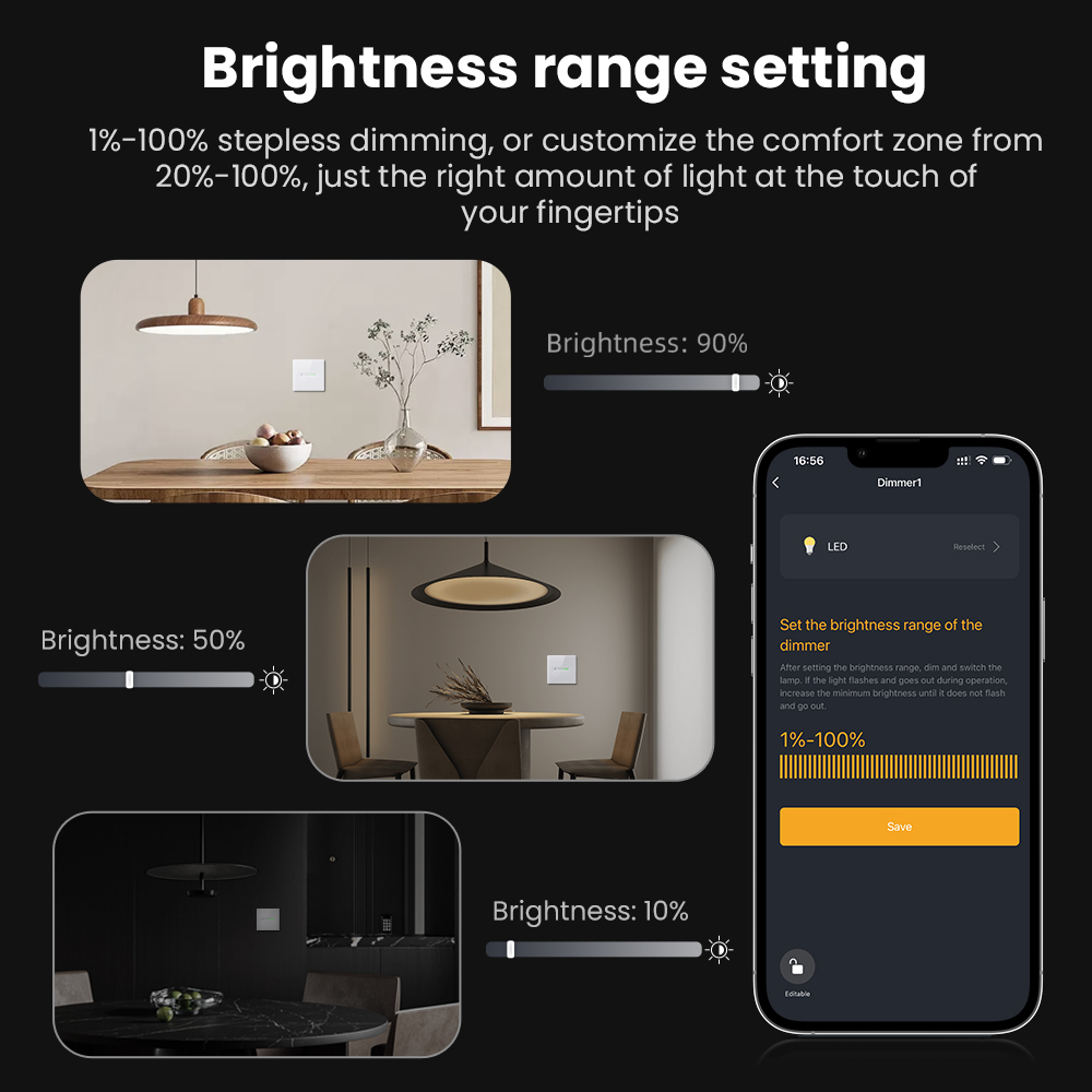 AVATTO WiFi 1/2 Gang Smart Dim - Smart Home Design incelemesi ve fiyatı