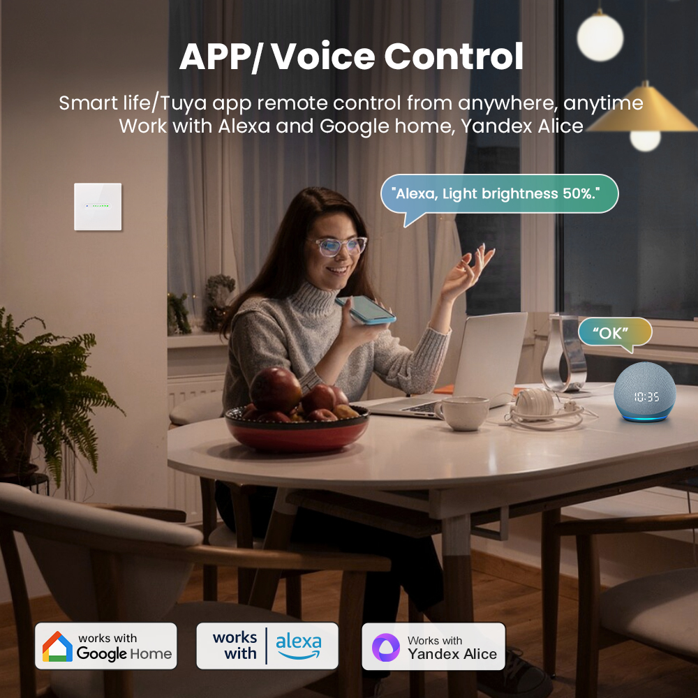 AVATTO WiFi 1/2 Gang Smart Dim - Smart Home Design incelemesi ve fiyatı