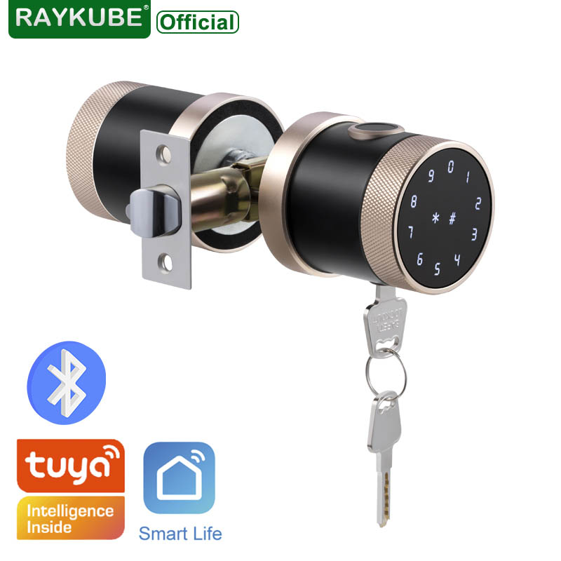 Fingerprint Door Lock Tuya Blu - Smart Home Keyboard incelemesi ve fiyatı