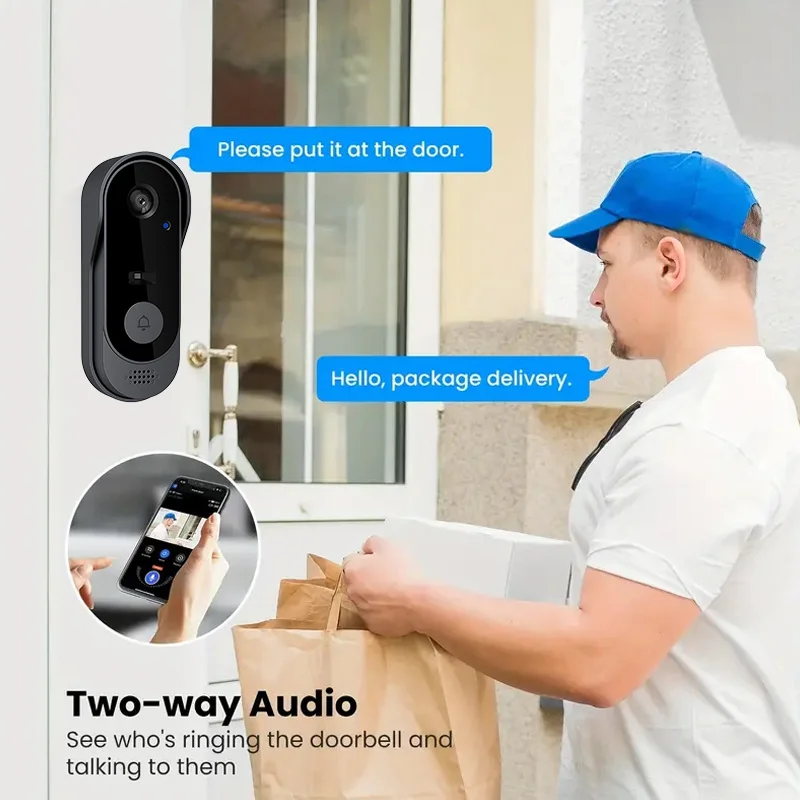 Tuya Smart Home Waterproof Doo - Smart Home Video Doorbell Enhanced Security With Smart Doorbell incelemesi ve fiyatı