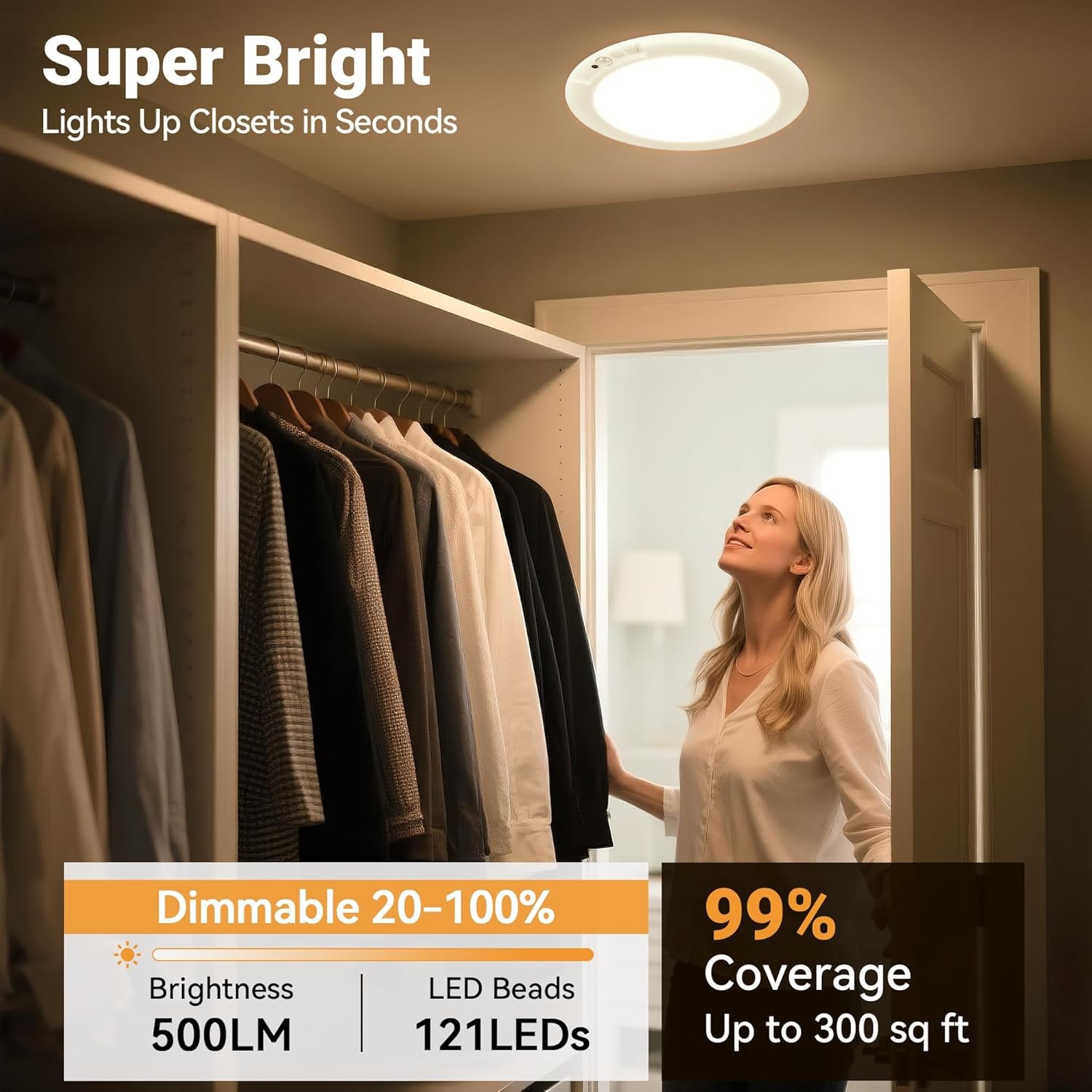 GMOX 4-Pack Rechargeable Motio - Motion Sensor Light incelemesi ve fiyatı