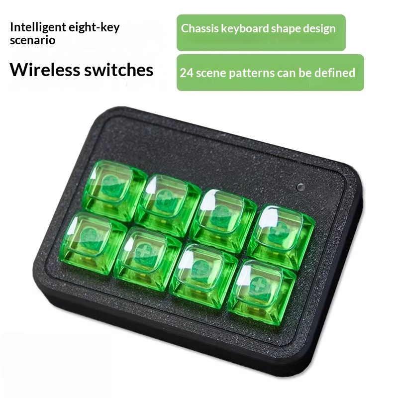 8-Button MIini Keyboard Remote - Smart Home Keyboard incelemesi ve fiyatı