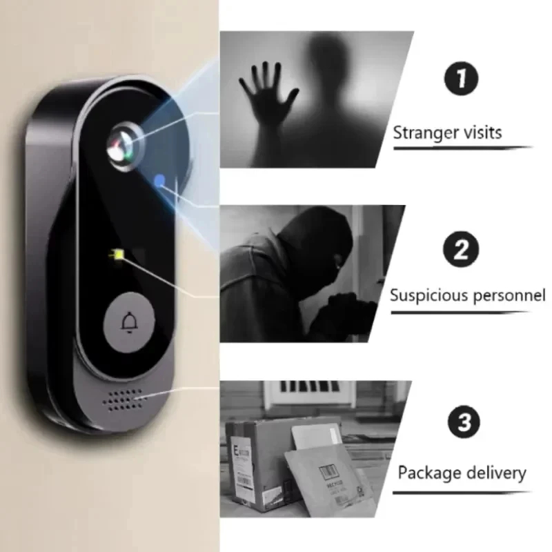 Tuya WIFI Camera Doorbell HD V - Smart Home Video Doorbell Enhanced Security With Smart Doorbell incelemesi ve fiyatı