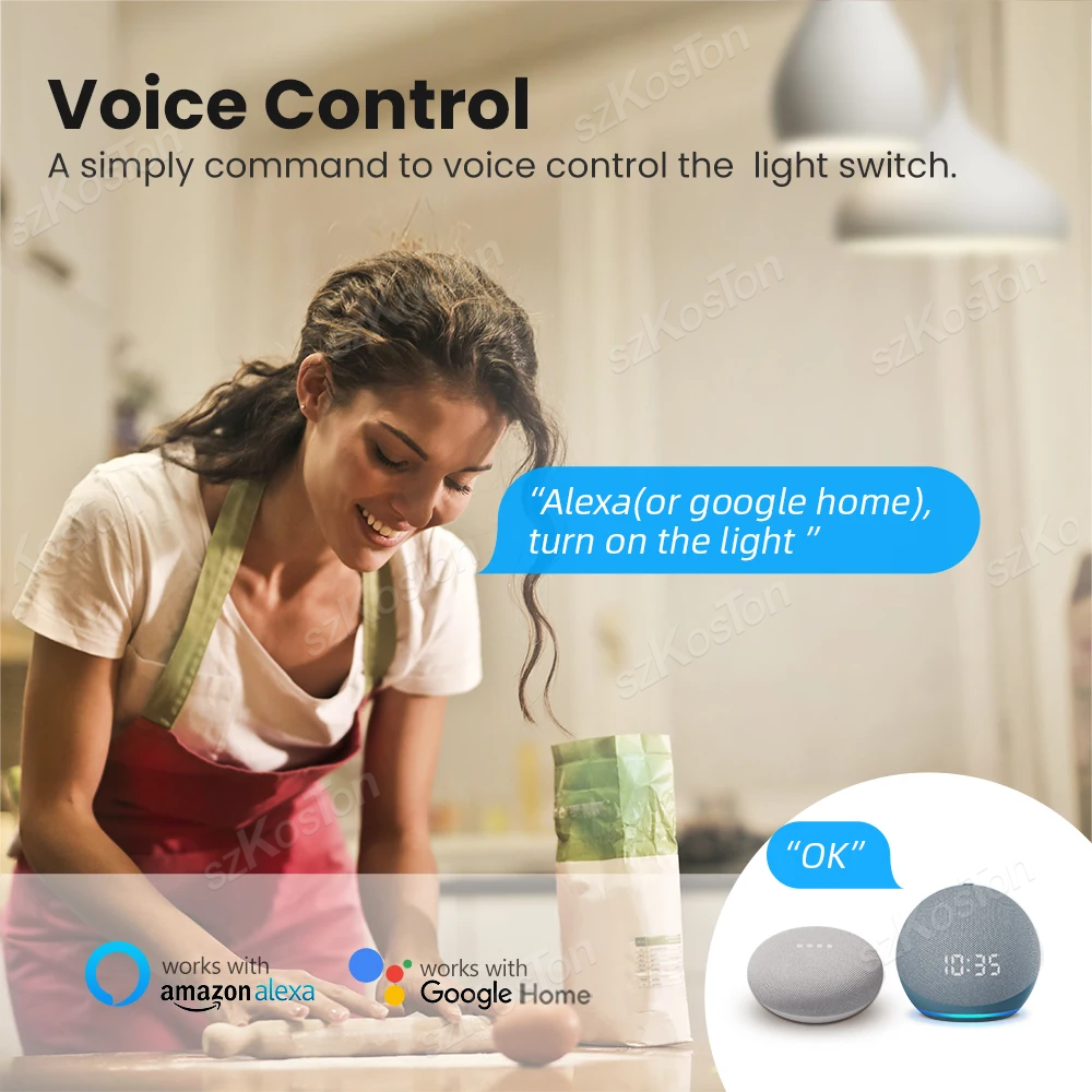 16A Tuya WiFi Smart Switch Mod - Smart Light Switch incelemesi ve fiyatı