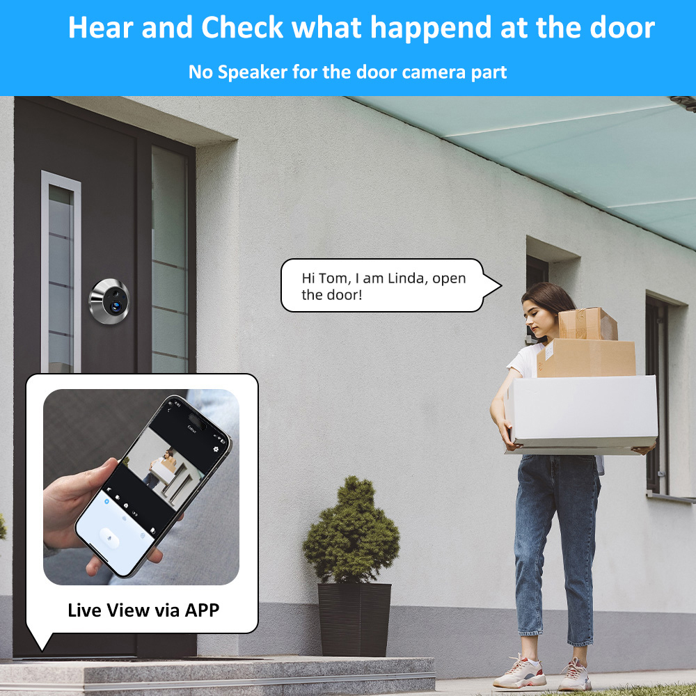 3MP iCam365 Wireless House Wif - Smart Home Video Doorbell Enhanced Security With Smart Doorbell incelemesi ve fiyatı