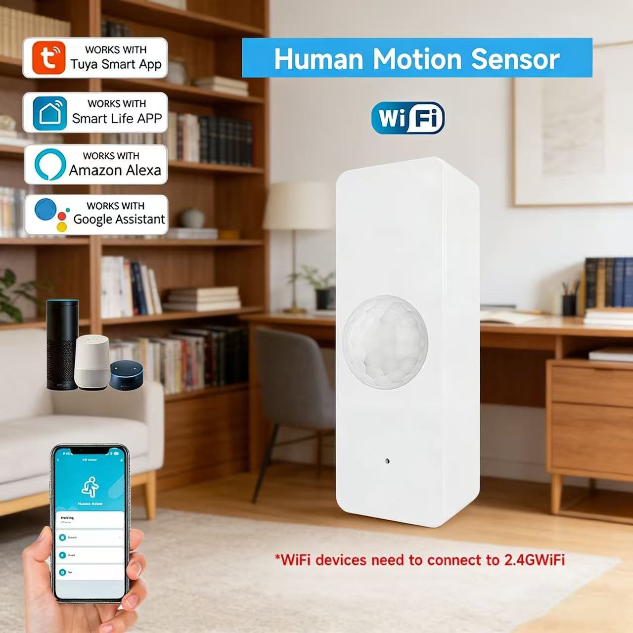 WiFi Smart PIR Motion Sensor T - Pir Motion Sensor incelemesi ve fiyatı