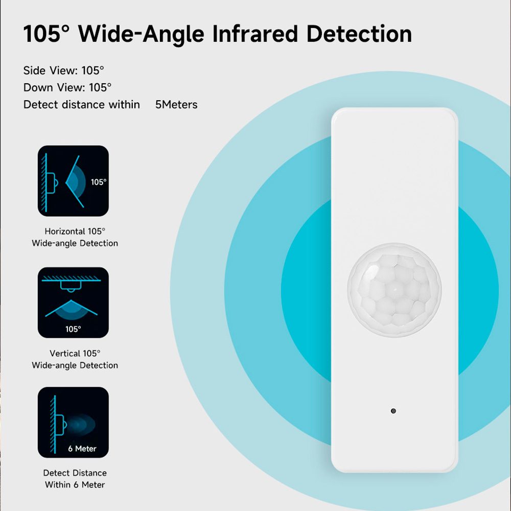WiFi Smart PIR Motion Sensor T - Pir Motion Sensor incelemesi ve fiyatı