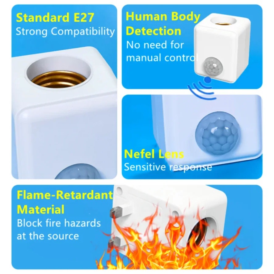E27 PIR Motion Sensor Led Swit - Pir Motion Sensor incelemesi ve fiyatı