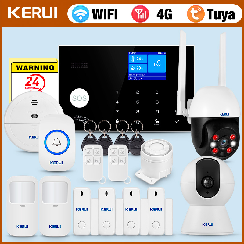 KERUI 4G Alarm with Doorbell R - Smart Home Keyboard incelemesi ve fiyatı
