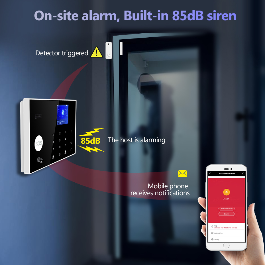 KERUI 4G Alarm with Doorbell R - Smart Home Keyboard incelemesi ve fiyatı