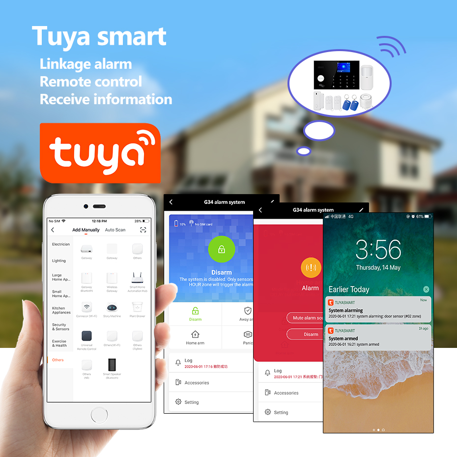 KERUI 4G Alarm with Doorbell R - Smart Home Keyboard incelemesi ve fiyatı
