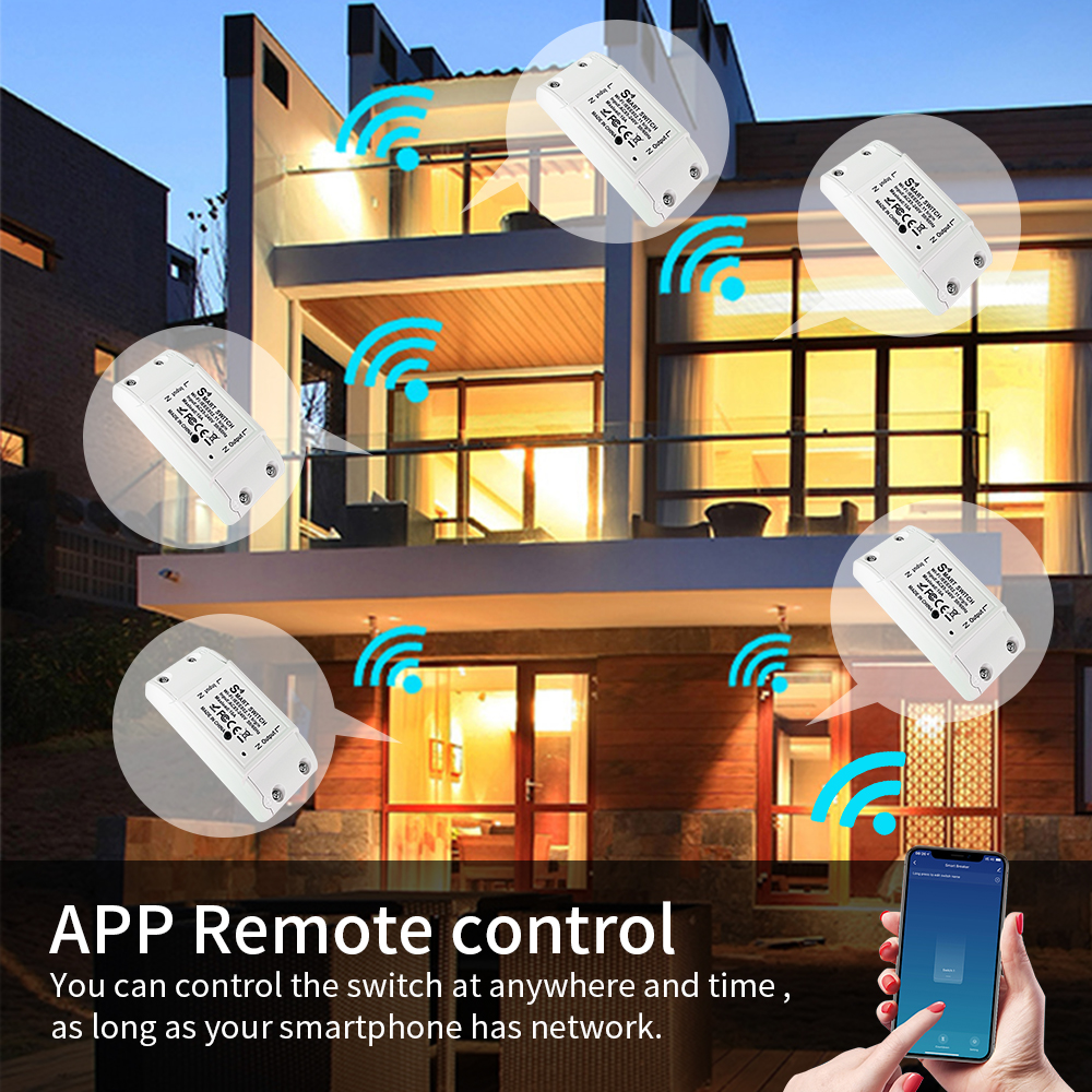 16A WiFi Tuya Smart Switch Wir - Smart Light Switch incelemesi ve fiyatı