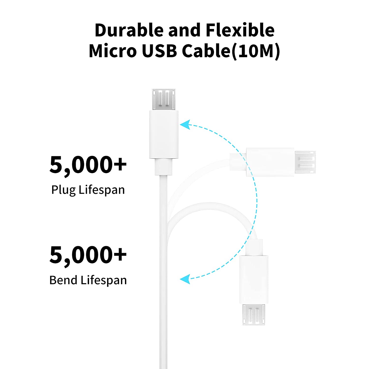 3~13m Micro USB Extension Cabl - Smart Home Xiaomi Devices incelemesi ve fiyatı