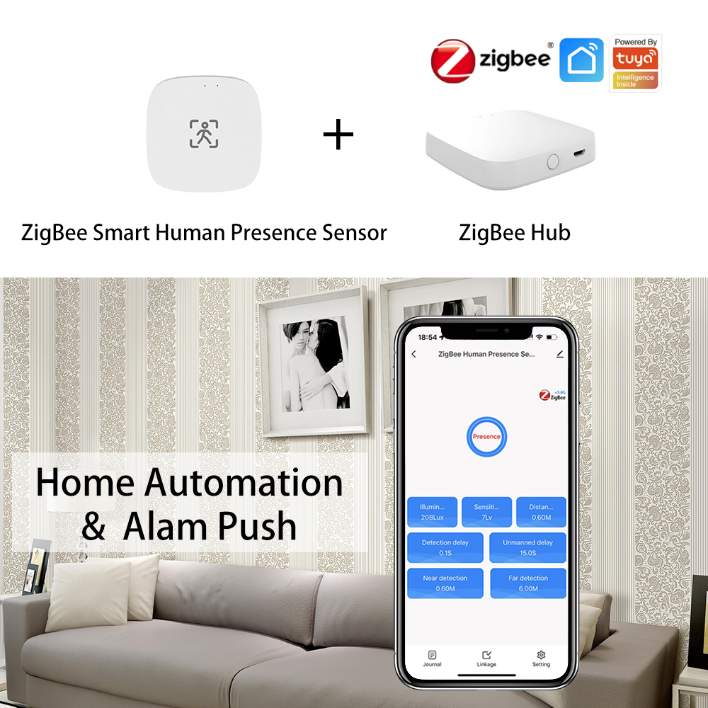 ZigBee Wifi MmWave Human Prese - Pir Motion Sensor incelemesi ve fiyatı